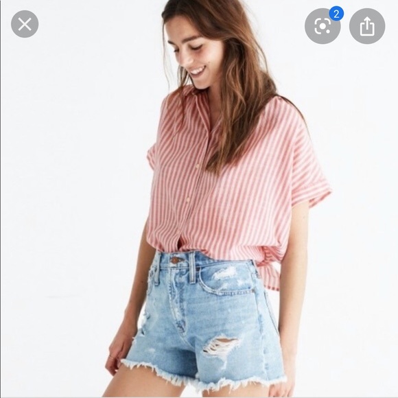 Madewell Tops - Madewell Central Tie Back Size Large